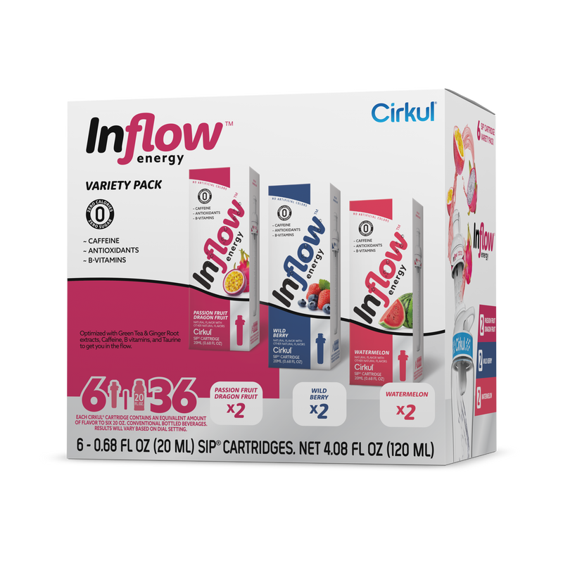 Inflow Energy® 6-Pack Variety Pack VCUW