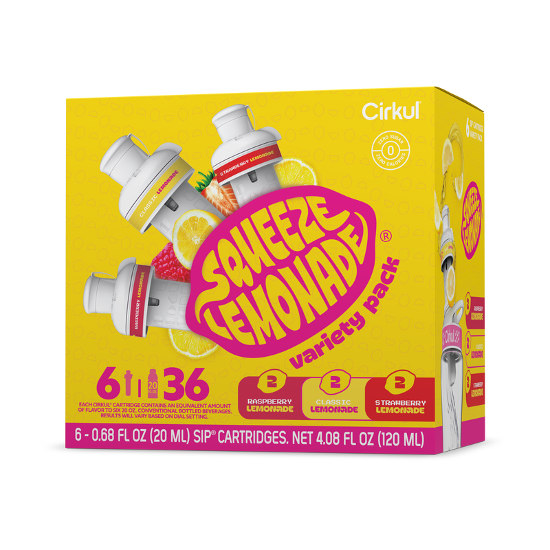 Squeeze Lemonade® 6-Pack Variety Pack 3TLS
