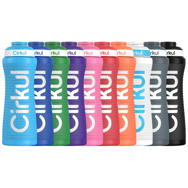 22oz. Grip Stainless Steel Bottle & Sport Lid 2WXN
