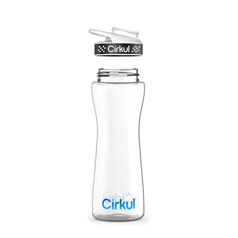22oz. Plastic Bottle & Comfort Grip Lid AKO5