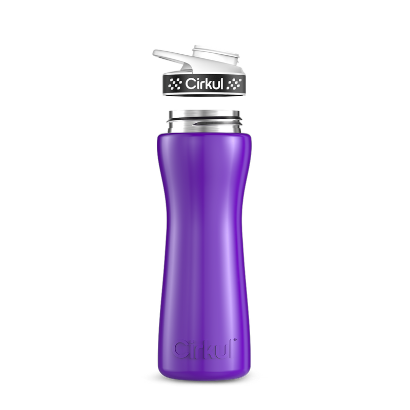 22oz. Stainless Steel Bottle & Comfort Grip Lid PDL0