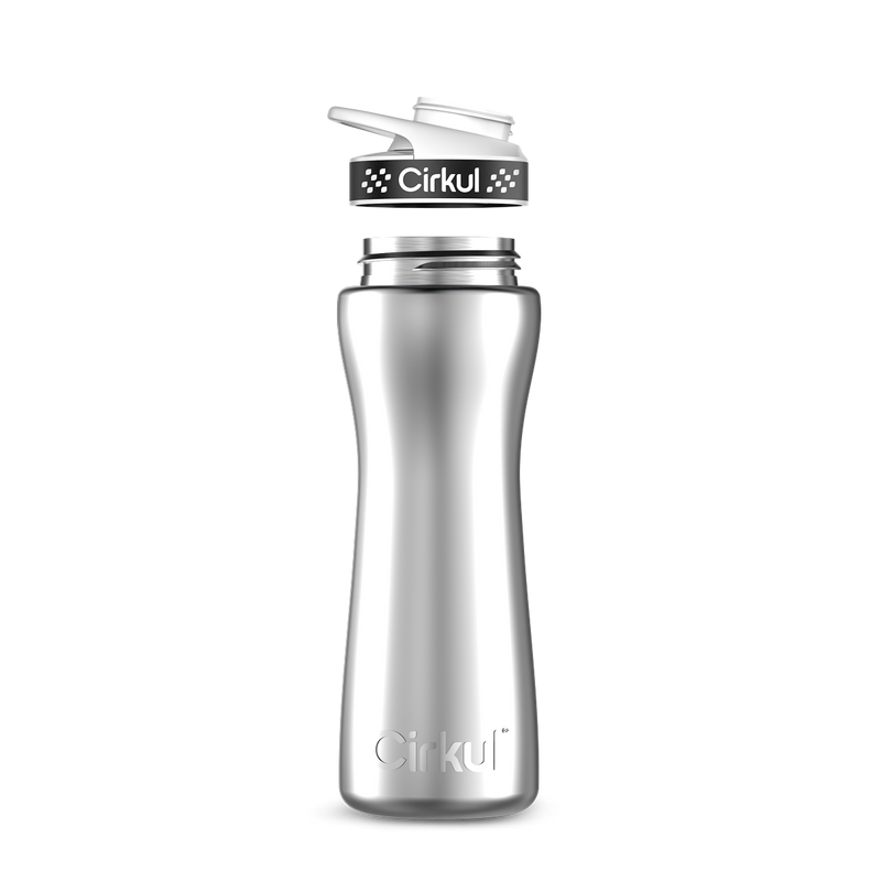 22oz. Stainless Steel Bottle & Comfort Grip Lid PDL0
