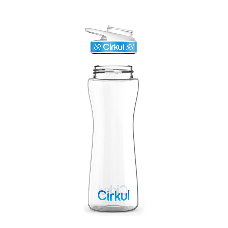 22oz. Plastic Bottle & Comfort Grip Lid AKO5