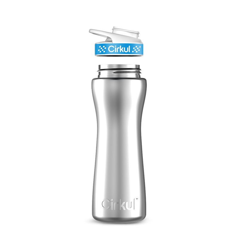 22oz. Stainless Steel Bottle & Comfort Grip Lid PDL0