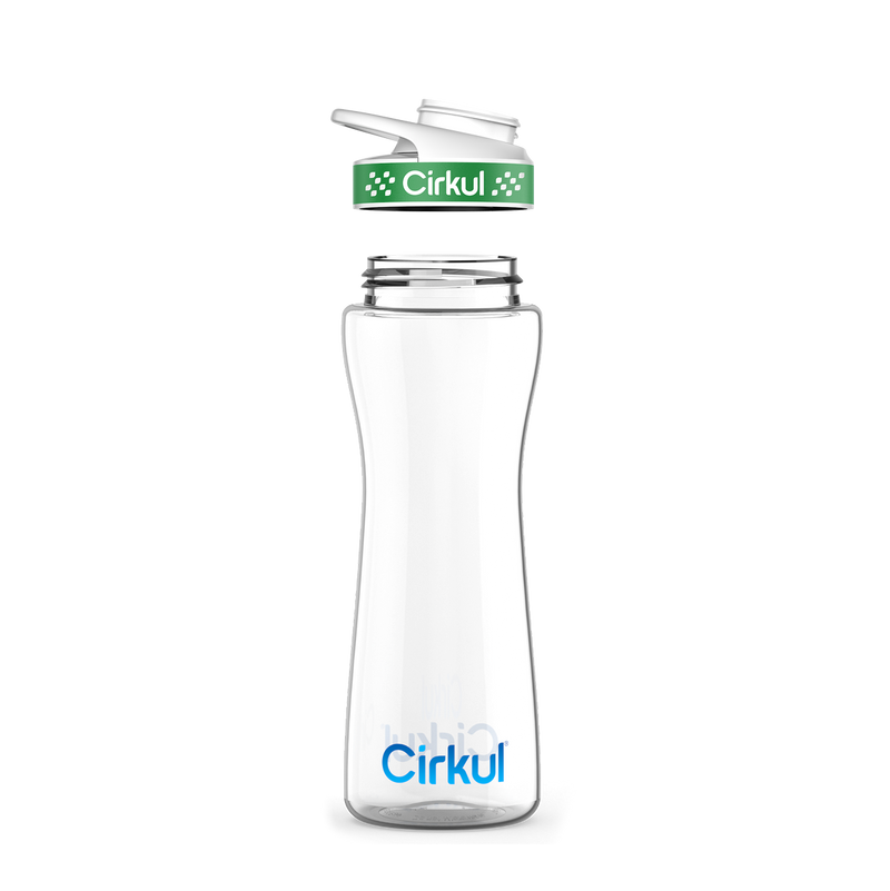 22oz. Plastic Bottle & Comfort Grip Lid AKO5