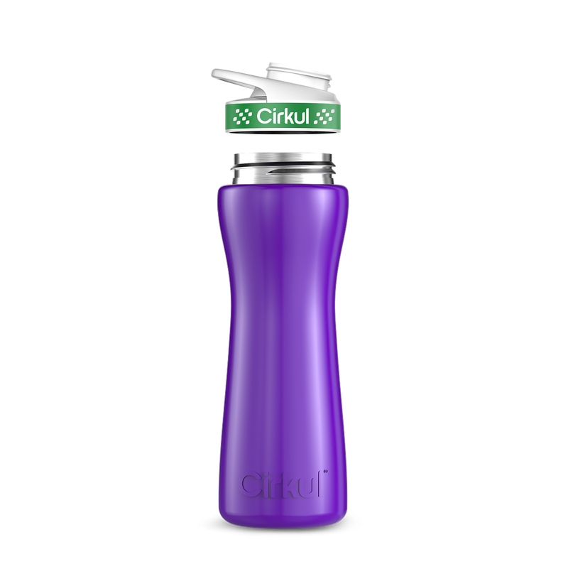 22oz. Stainless Steel Bottle & Comfort Grip Lid PDL0