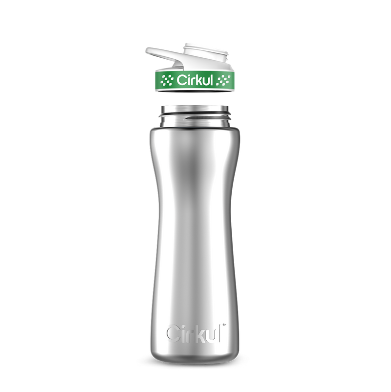 22oz. Stainless Steel Bottle & Comfort Grip Lid PDL0