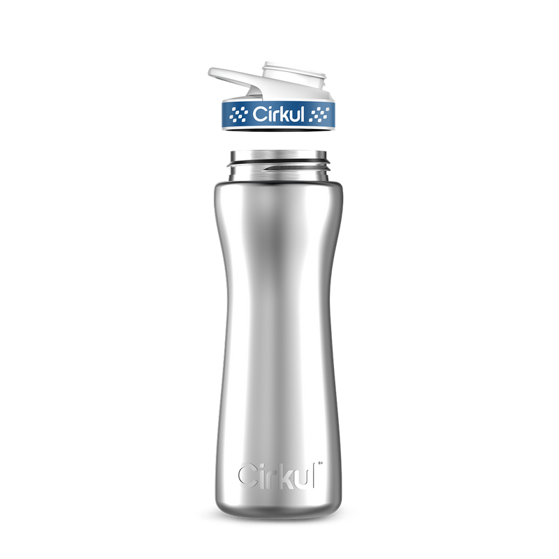 22oz. Stainless Steel Bottle & Comfort Grip Lid PDL0