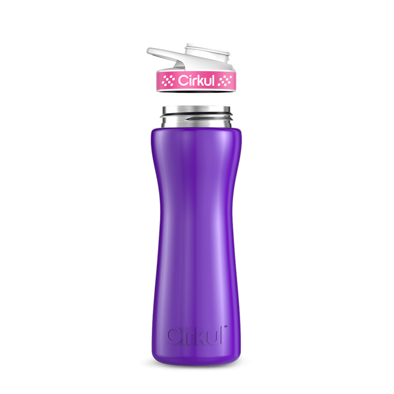22oz. Stainless Steel Bottle & Comfort Grip Lid PDL0