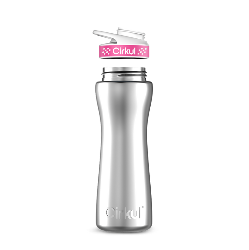 22oz. Stainless Steel Bottle & Comfort Grip Lid PDL0