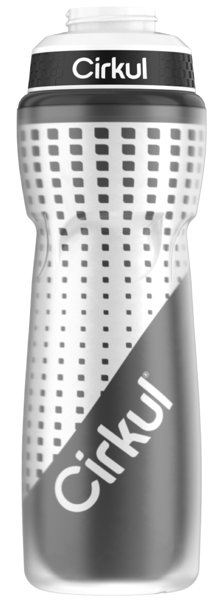 22oz. Insulated Squeeze Plastic Bottle & Sport Lid DVXV