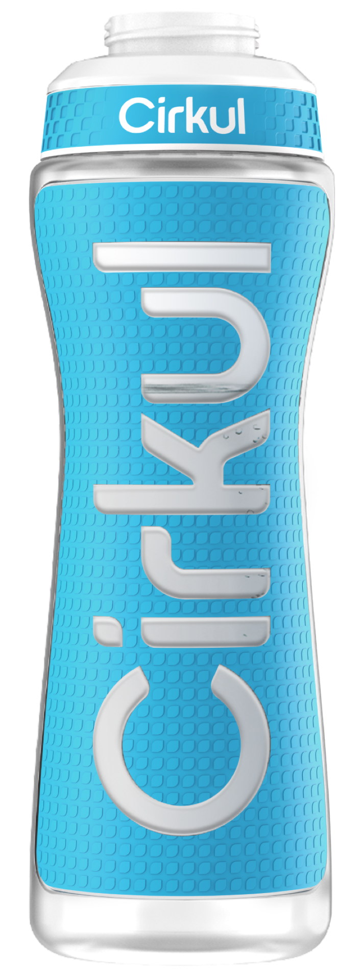 22oz. Grip Squeeze Plastic Bottle & Sport Lid D8DP