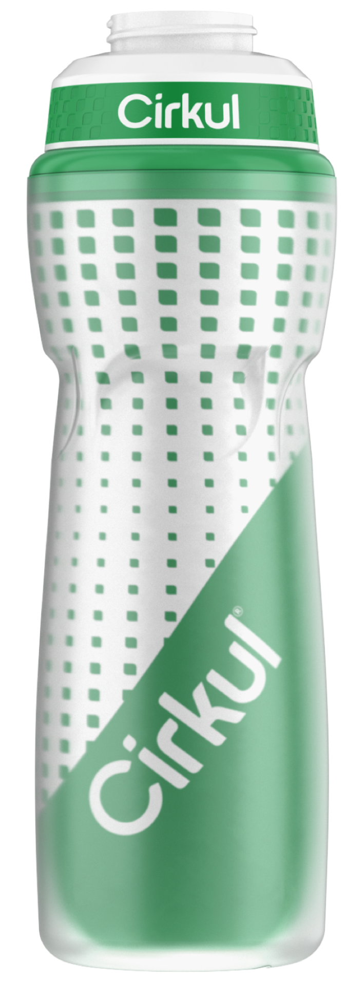 22oz. Insulated Squeeze Plastic Bottle & Sport Lid DVXV