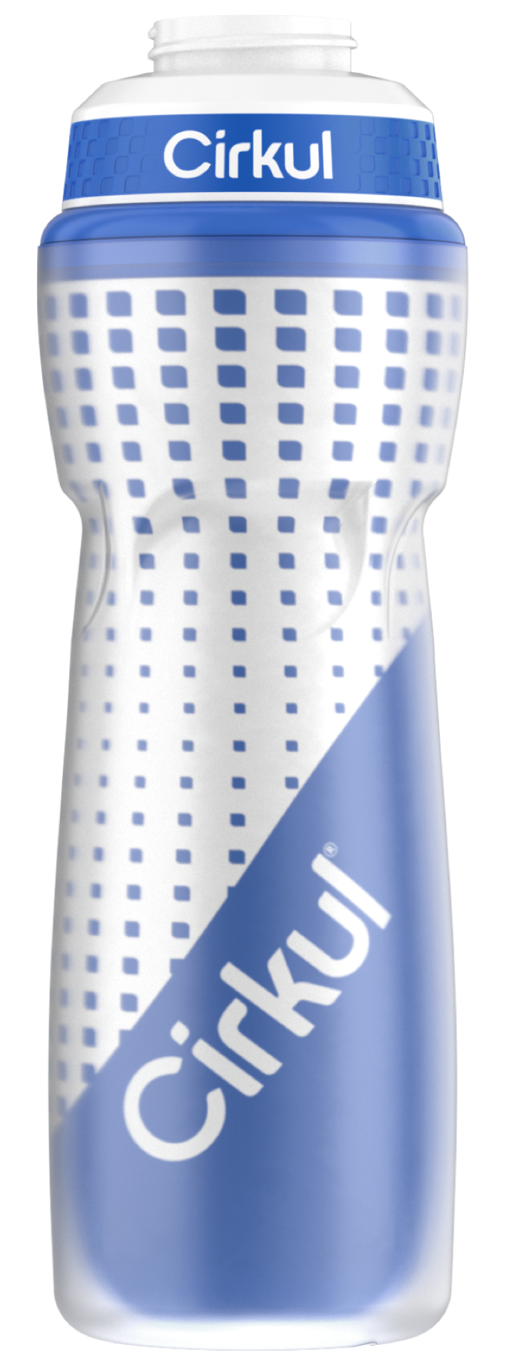22oz. Insulated Squeeze Plastic Bottle & Sport Lid DVXV