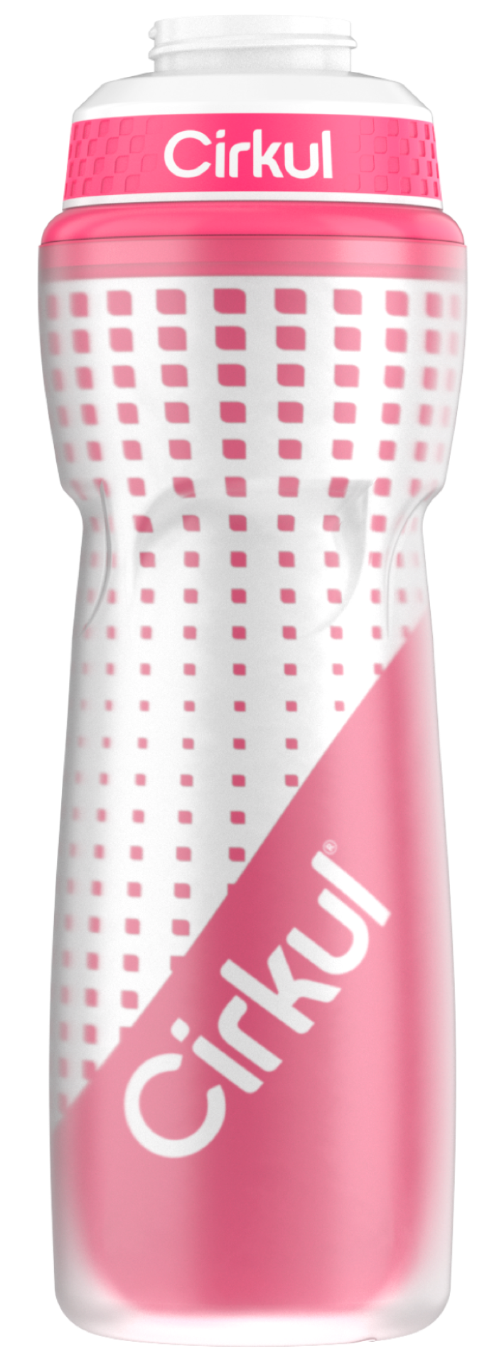 22oz. Insulated Squeeze Plastic Bottle & Sport Lid DVXV