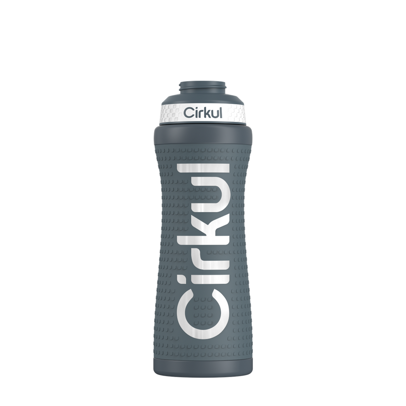 22oz. Grip Stainless Steel Bottle & Sport Lid 2WXN